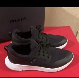 AUTHENTIC PRADA men's Sneakers With Box